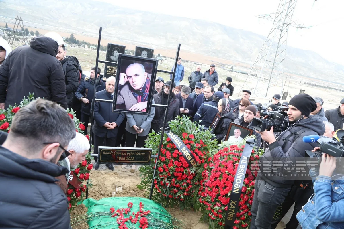 Xalq artisti Ramiz Novruz dəfn olunub - YENİLƏNİB-3