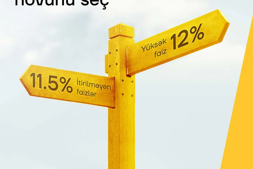 Yelo Bankın depozit kampaniyası yayınızı daha da parlaq edəcək!