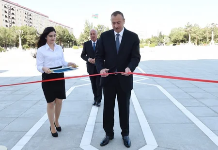 President Ilham Aliyev opened Heydar Aliyev Center in Sumgayit