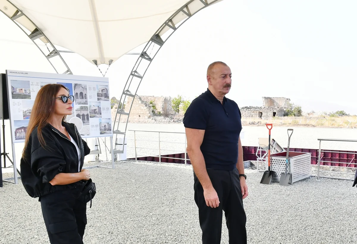 İlham Əliyev və birinci xanım Mehriban Əliyeva Ağdam rayonuna səfər ediblər 