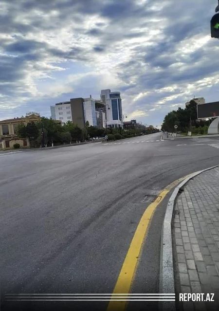 Sumqayıtın boş küçə və yolları - FOTOREPORTAJ - VİDEO