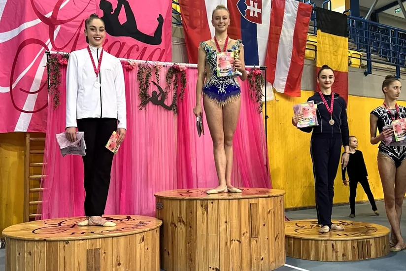 Azərbaycanın daha bir gimnastı Macarıstanda medal qazanıb