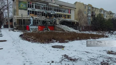 Фоторепортаж из Бахмута, где идут тяжелые бои