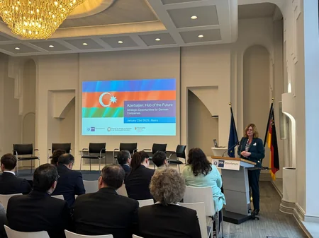 The delegation of AFEZ Authority participated at the event in Germany