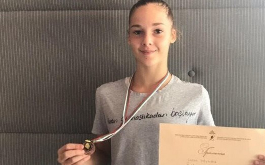 Azərbaycan gimnastı beynəlxalq turnirdə bürünc medal qazanıb