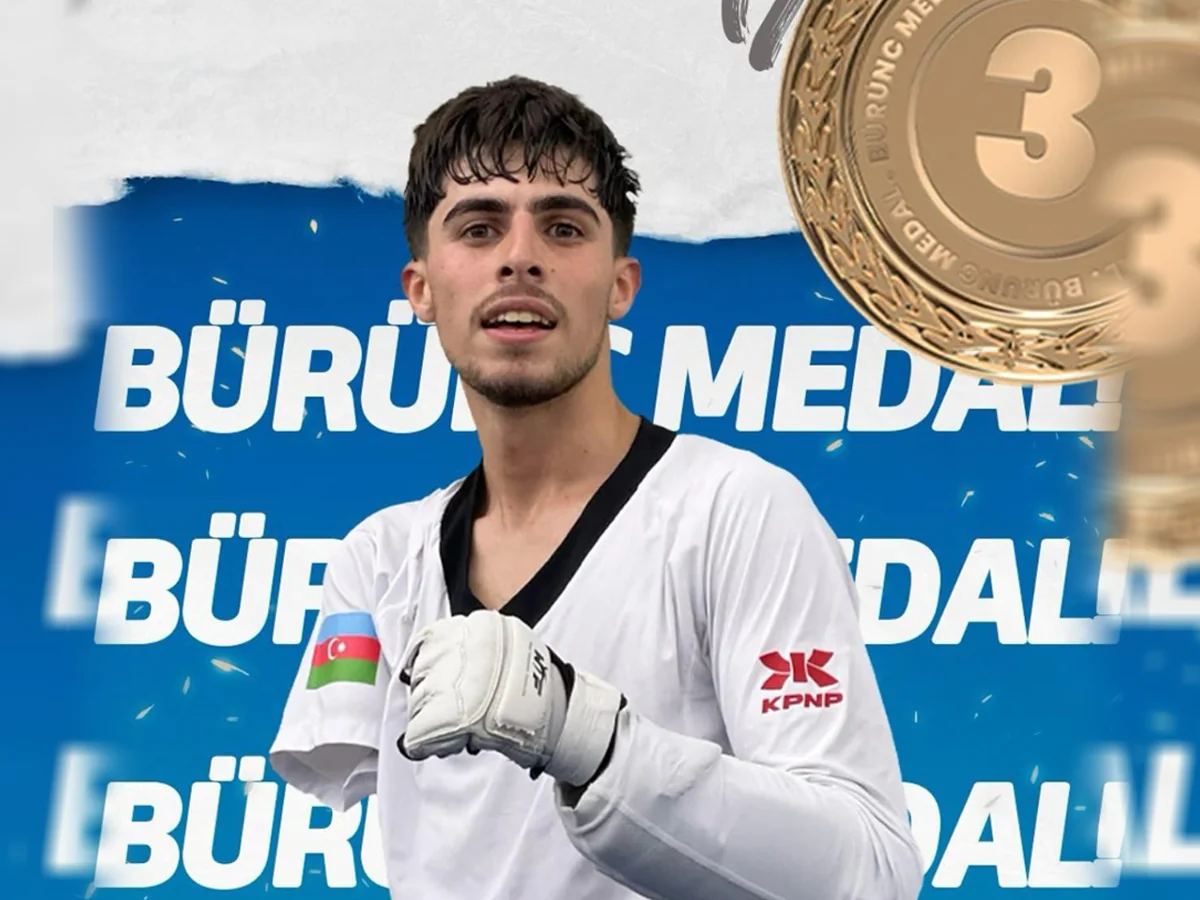 Azərbaycan parataekvondoçusu Prezident Kubokunda bürünc medal qazanıb