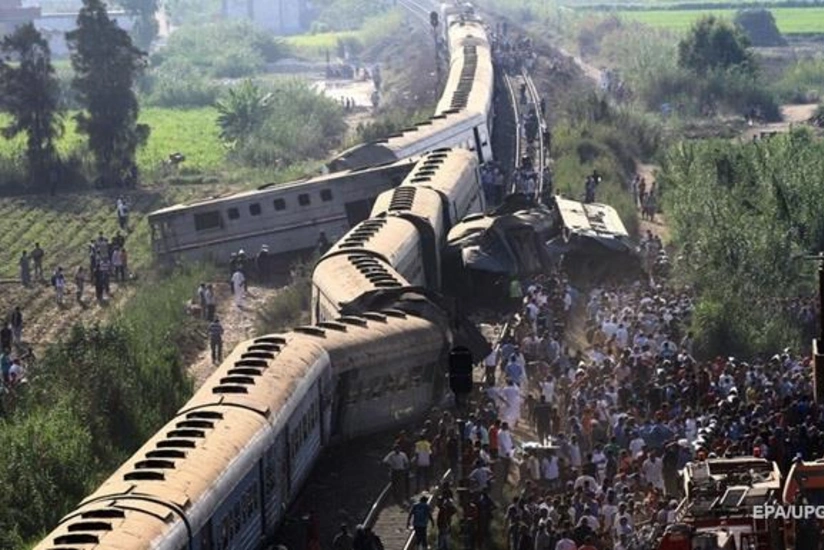 Misirdə iki sərnişin qatarı toqquşub, ölənlər və yaralılar var