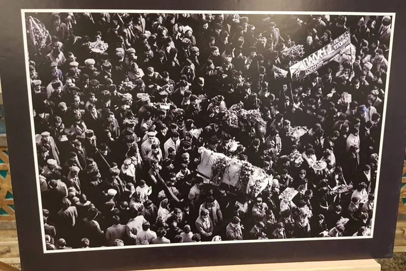 İstanbulda 20 Yanvar şəhidlərinin xatirəsinə həsr edilmiş fotosərgi açılıb