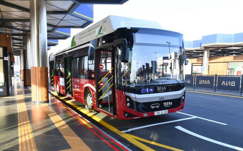 Express buses operate in Baku during strict quarantine