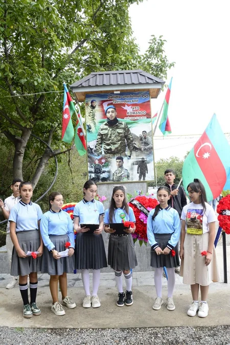 Antiterror tədbirləri zamanı şəhid olan Amil Tanrıverdiyevin anım mərasimi keçirilib 