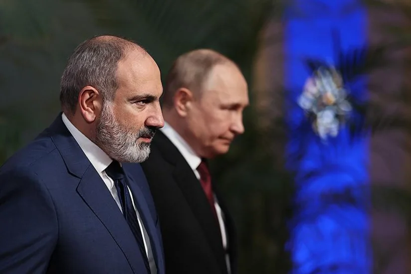 Putin, Pashinyan agree on withdrawal of Russian military from Armenian areas on border with Azerbaijan
