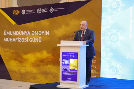 Naxçıvanda Ümumdünya Əməyin Mühafizəsi Gününə həsr olunan konfrans keçirilib - YENİLƏNİB