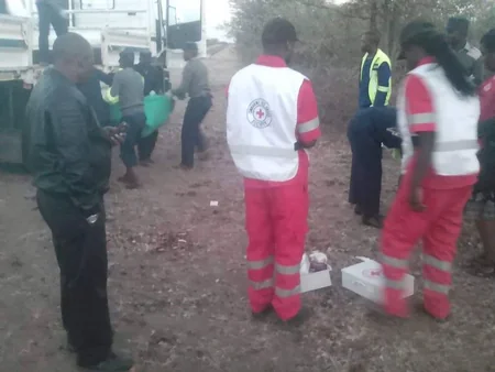 Zimbabvedə avtobus partlayıb, 40 nəfər ölüb - FOTO