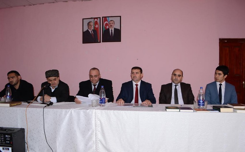 ​Sabirabadda “Multikultural dəyərlərin təbliğində dindarların və dini icmaların rolu” mövzusunda tədbir keçirilib