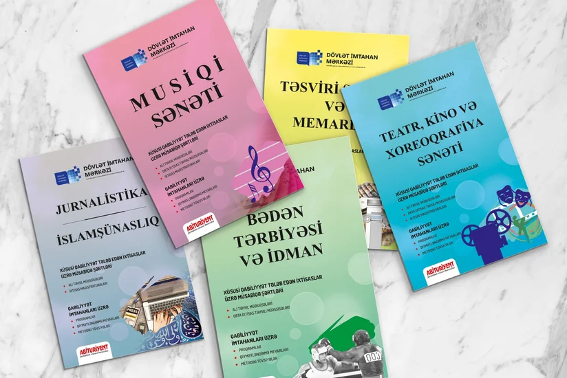 Qabiliyyət imtahanlarının ixtisaslar üzrə şərtləri dərc olunub