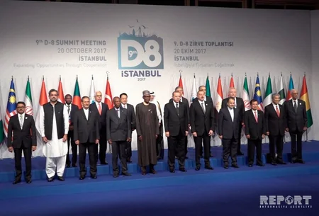 Istanbul hosts D-8 Summit with participation of Ilham Aliyev and Erdoğan - PHOTO
