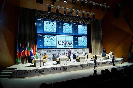 ShamkirChess 2019: Шахрияр Мамедъяров и Теймур Раджабов сыграли вничью - ОБНОВЛЕНО - ФОТО