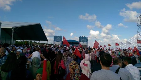 İstanbulda üçüncü “Asma körpü”nün açılış mərasimi keçirilib - FOTO - YENİLƏNİB