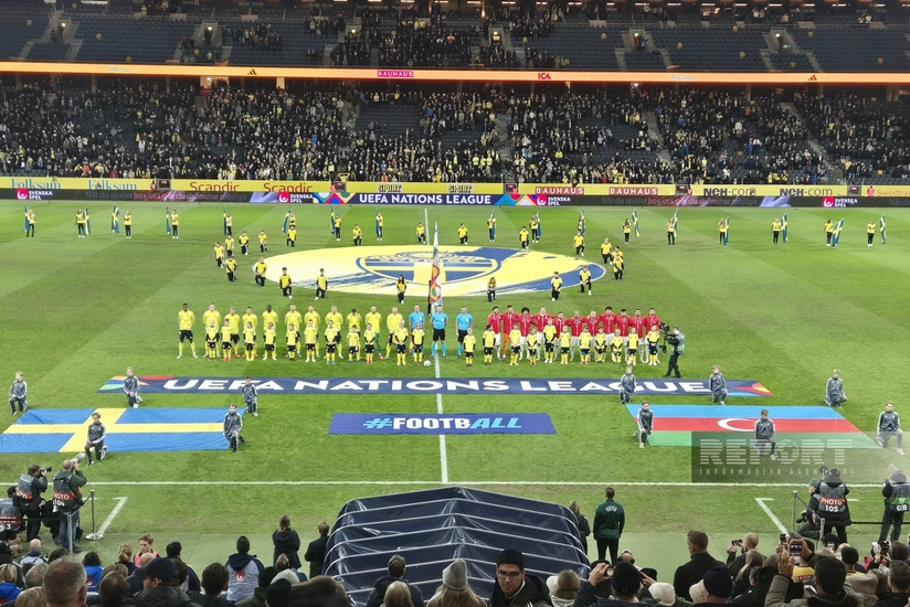 Лига наций УЕФА: Сборная Азербайджана разгромно проиграла Швеции