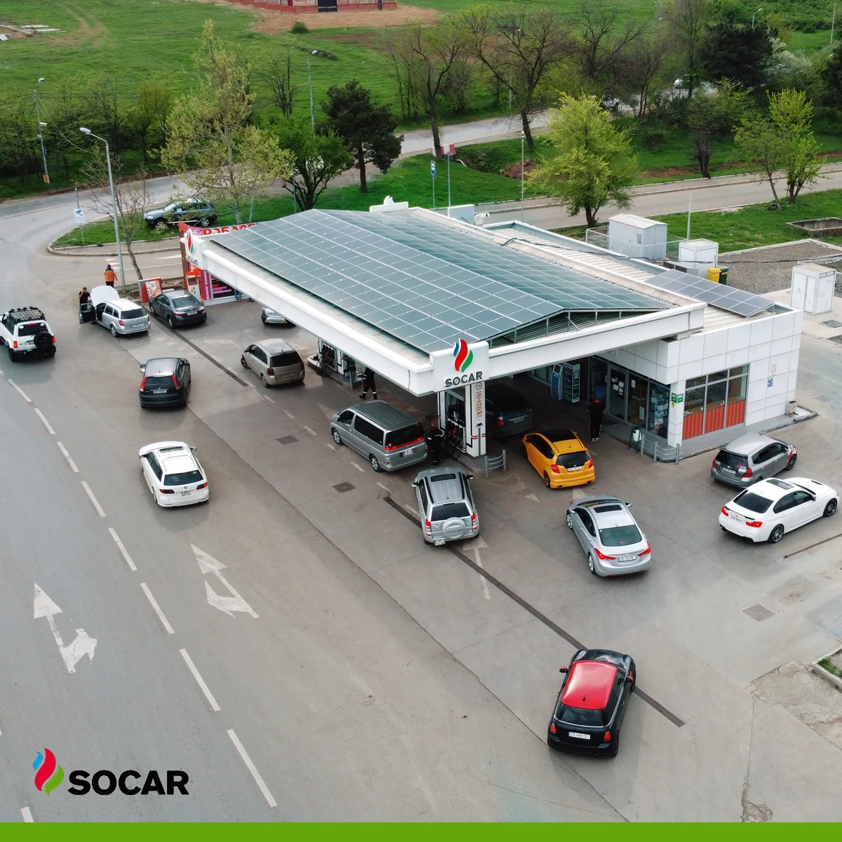 SOCAR-ın Gürcüstandakı ikinci YDM-də günəş enerjisindən istifadəyə başlanılıb