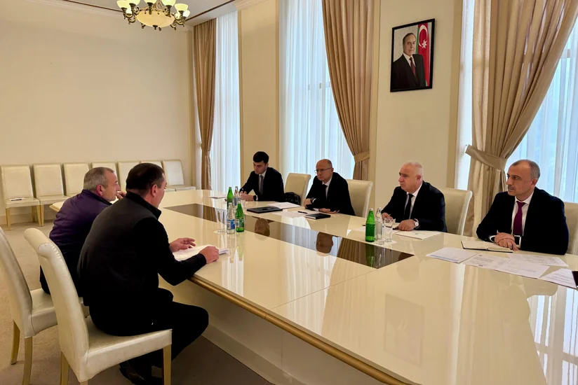 Energetika naziri Göygöldə vətəndaşları qəbul edib