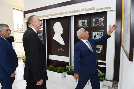 President Ilham Aliyev launched Bahmatli electrical substation in Zagatala