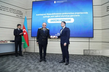 Azərbaycanda 56 hüquqşünas prokurorluq orqanlarına qəbul edilib