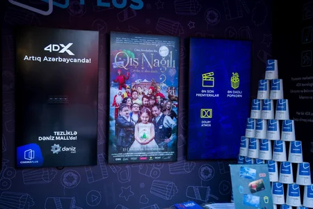 CinemaPlus “Soyuq əllər, isti ürək” Yeni il yarmarkasında iştirak edir