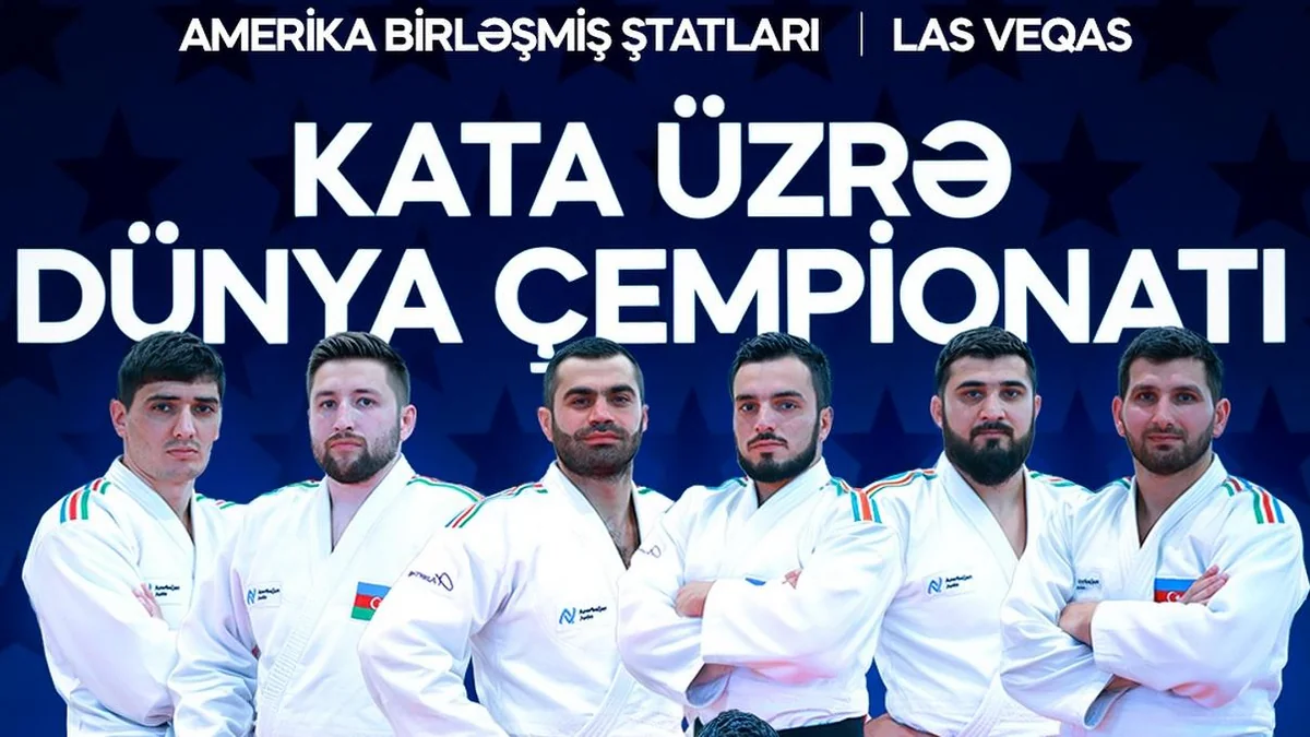 Azərbaycan cüdoçuları dünya kata çempionatında iştirak edəcəklər
