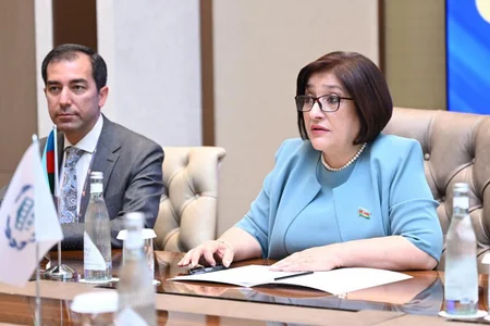 Sahibə Qafarova Daşkənddə Parlamentlərarası İttifaqın prezidenti ilə görüşüb