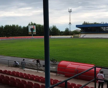 PFL rəhbərliyi I Liqada iştirak edəcək iki klubun stadionuna baxış keçirib