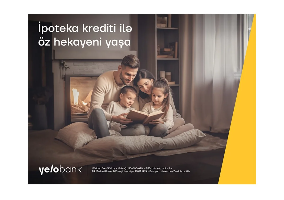 Yelo Bankın sərfəli şərtləri ilə mənzil sahibi olun!