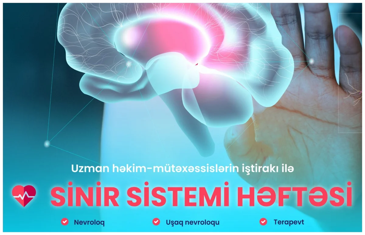 Ümumdünya Beyin Günü ilə əlaqədar “Sinir sistemi həftəsi” keçiriləcək
