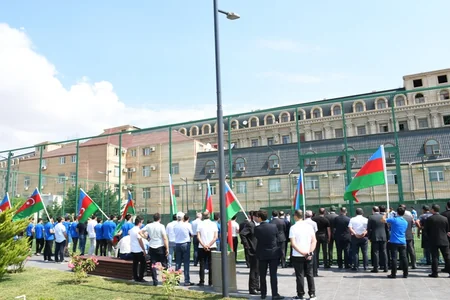 BŞİH və RİİB əməkdaşları arasında minifutbol üzrə yoldaşlıq görüşü olub
