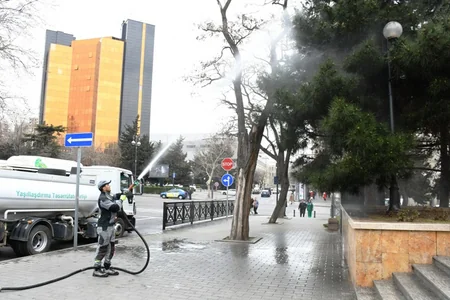 Bakının mərkəzi küçələrində aparılan abadlıq işləri yaxın vaxtlarda yekunlaşacaq