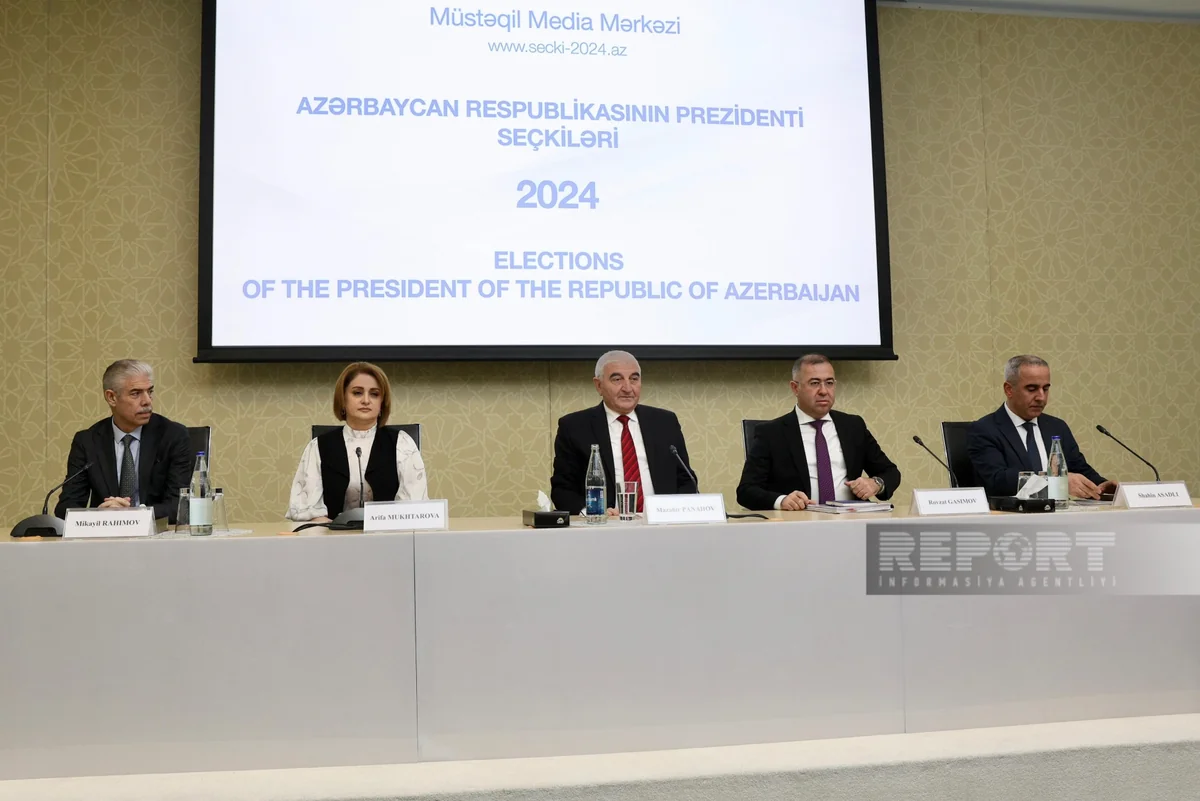 Məzahir Pənahov: “Siyahıda 6 milyon 478 mindən çox seçici var”