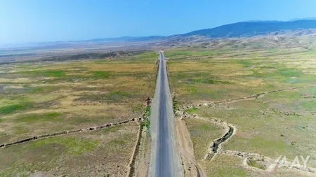 Talış-Tapqaraqoyunlu-Qaşaltı yeni avtomobil yolunun tikintisi sürətlə davam etdirilir