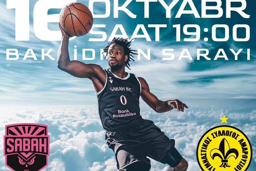 FIBA Avropa Kuboku: Sabah -  Marussi oyununun biletləri satışa çıxarılıb