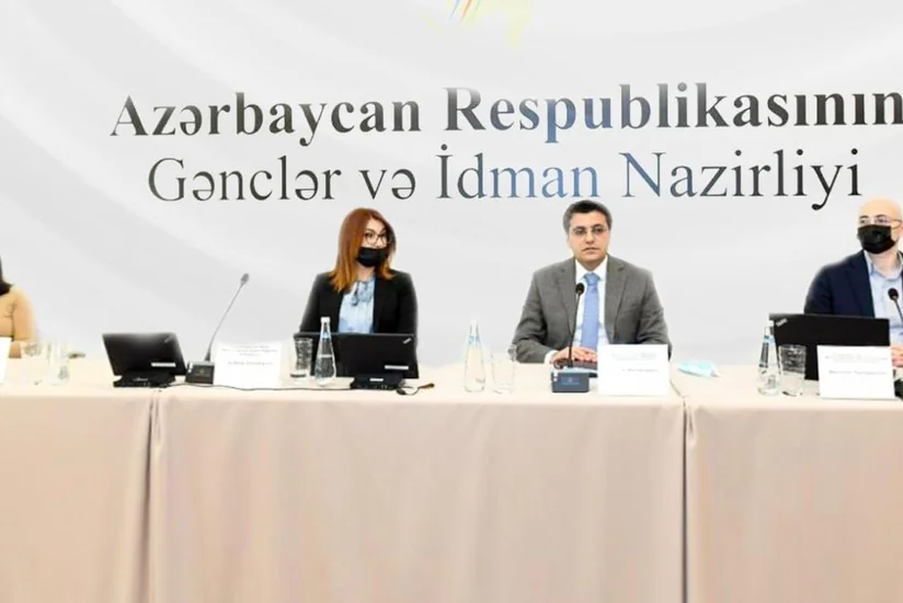Gənclər və İdman Nazirliyində AMADA rəhbərliyi ilə görüş keçirilib