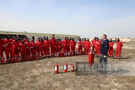 FHN tərəfindən “Formula-1 Azərbaycan Qran Prisi 2023” marşalları üçün növbəti təlim keçirilib
