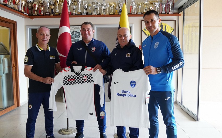 Azərbaycanlı məşqçilər Fənərbağça klubunun akademiyasında olublar