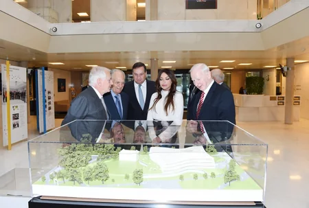 First Lady of Azerbaijan Mehriban Aliyeva awarded EOC Order of Merit