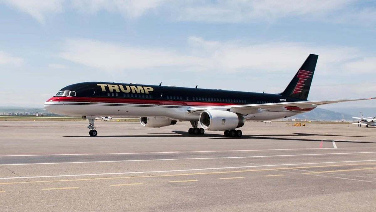 Trump plane suffered mechanical issue before landing, Secret Service says