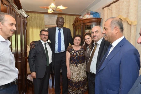 Rövşən Rzayev Beynəlxalq Qızıl Xaç və Qızıl Aypara Cəmiyyətləri Federasiyasının baş katibi ilə görüşüb