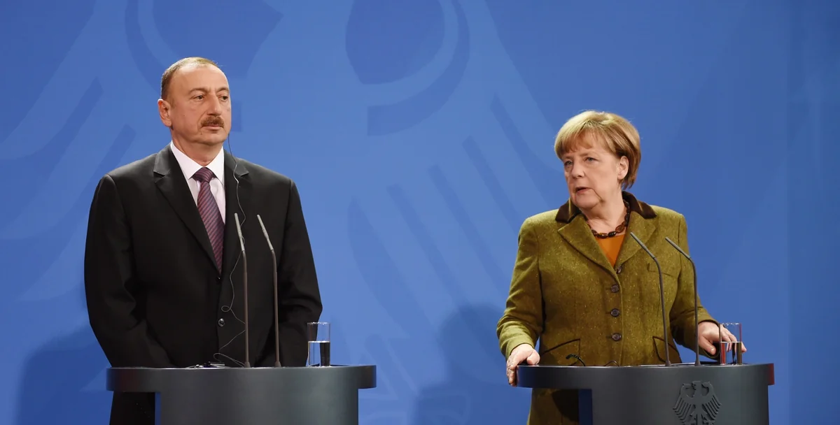 Angela Merkel phones President Ilham Aliyev