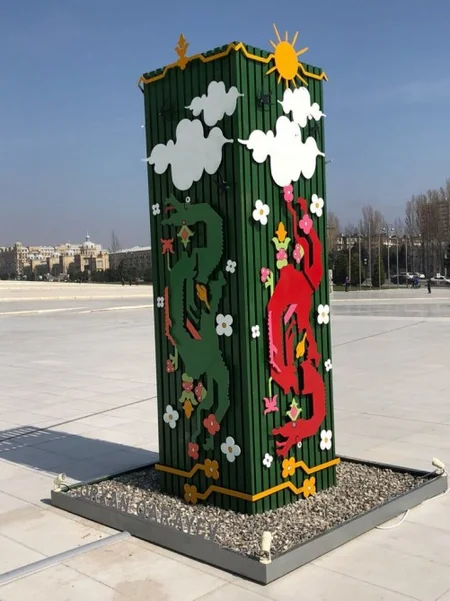 Heydər Əliyev Mərkəzinin parkında “Səməni” beynəlxalq sərgi-müsabiqəsi keçirilib
