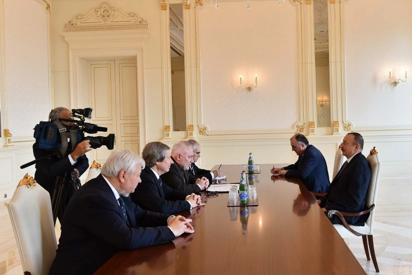 İlham Əliyev ATƏT həmsədrləri ilə Dağlıq Qarabağ münaqişəsini müzakirə edib