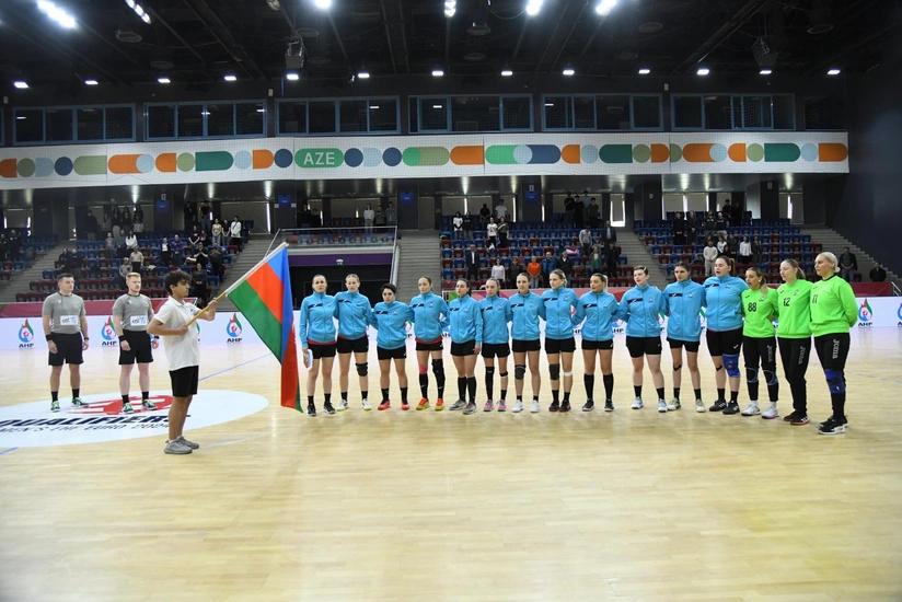 Azərbaycanın həndbol millisi ilk oyunda qələbə qazanıb