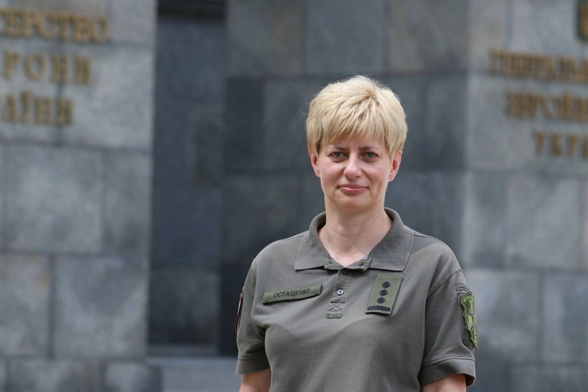 Ukrayna ordusunda ilk dəfə qadın komandan təyin olunub