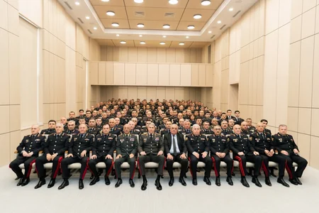 Daxili İşlər Nazirliyində Ulu Öndərin 100 illiyinə həsr olunmuş tədbir keçirilib